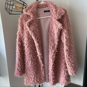Pink Fuzzy Jacket